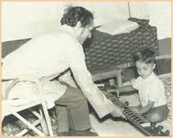 Shubhendra with Pandit Ravi Shankar