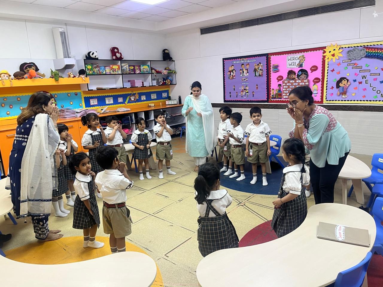 A Sangeet4All classroom
