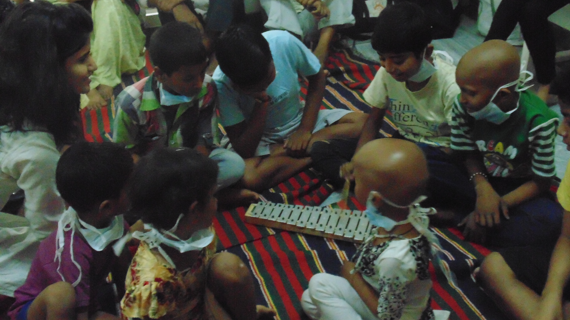 Music with seriously ill children