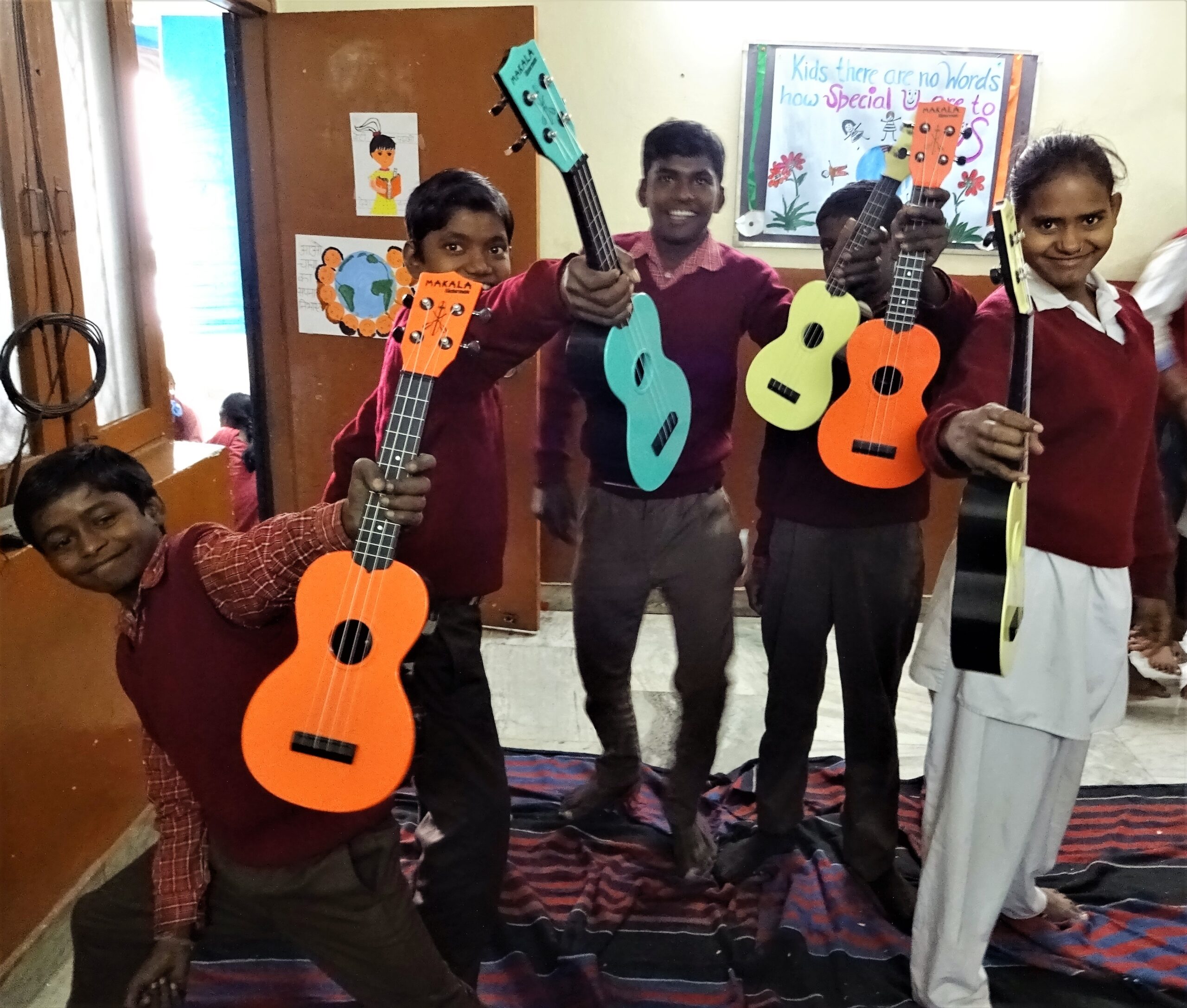 Music brings joy